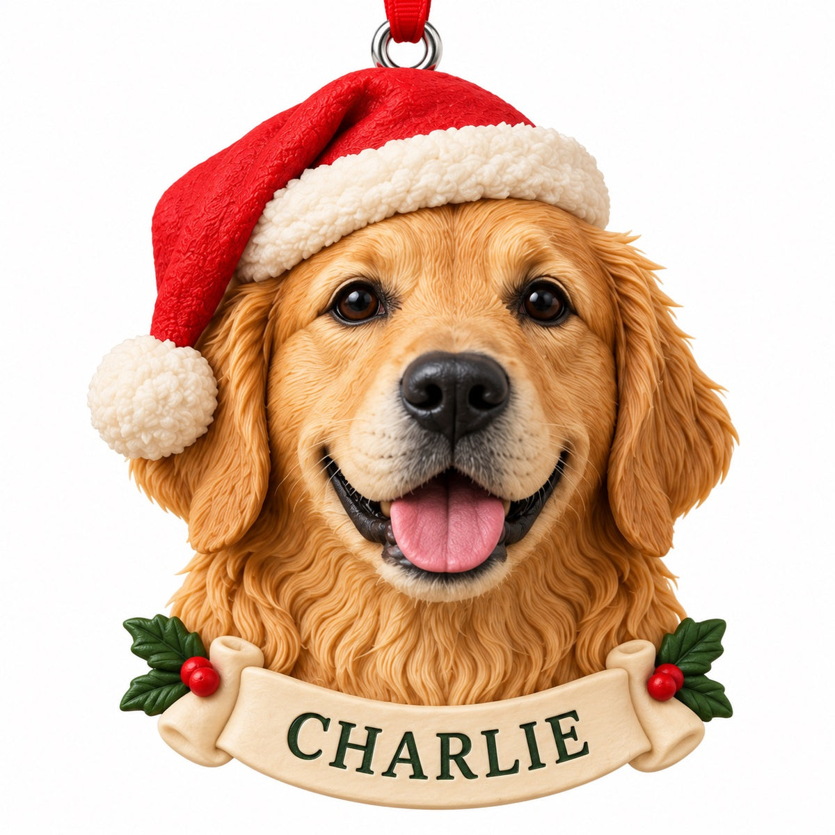 DoDoWish Personalized Christmas Ornament