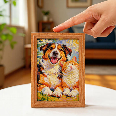 Custom 3D Embossed Relief Photo Frame