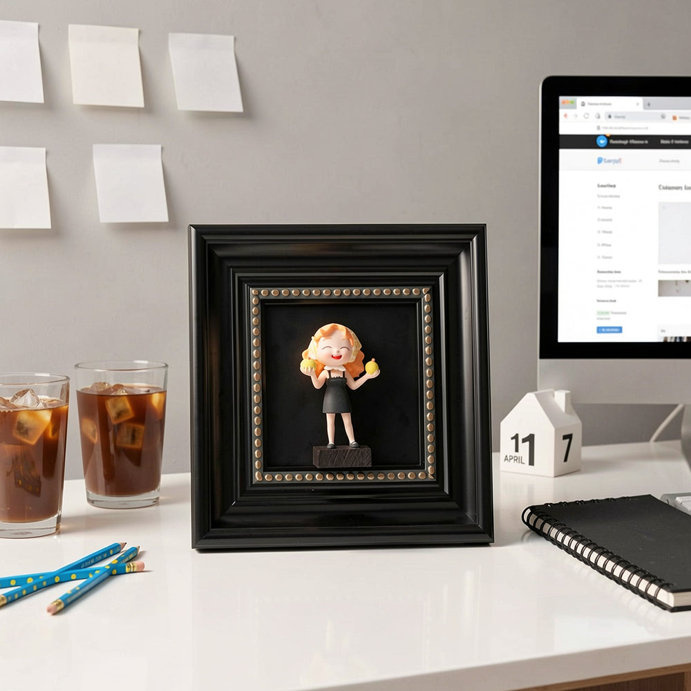 Modern Minimalist Floating Photo Frame