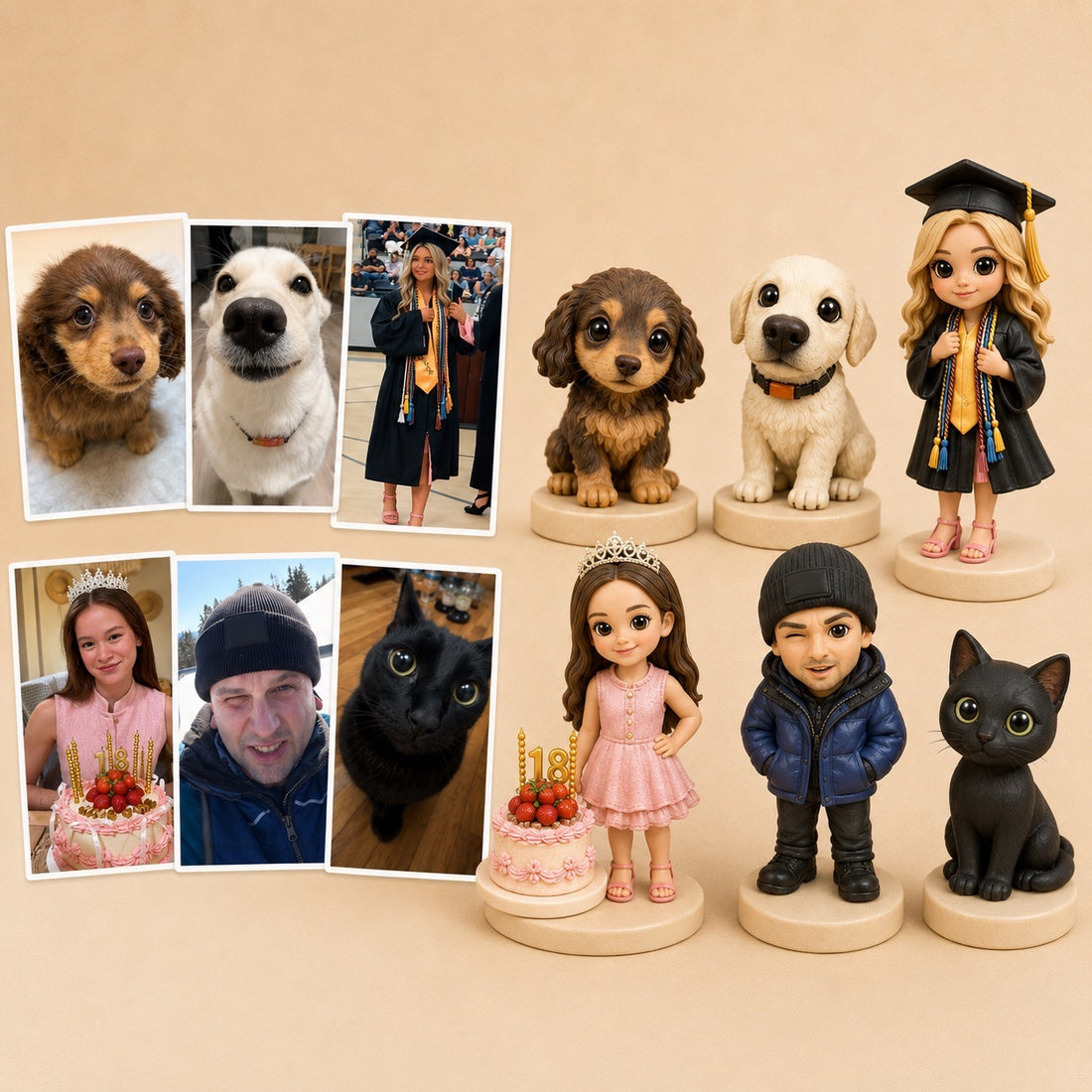 DoDoWish Personalized 3D Figurine from Photo