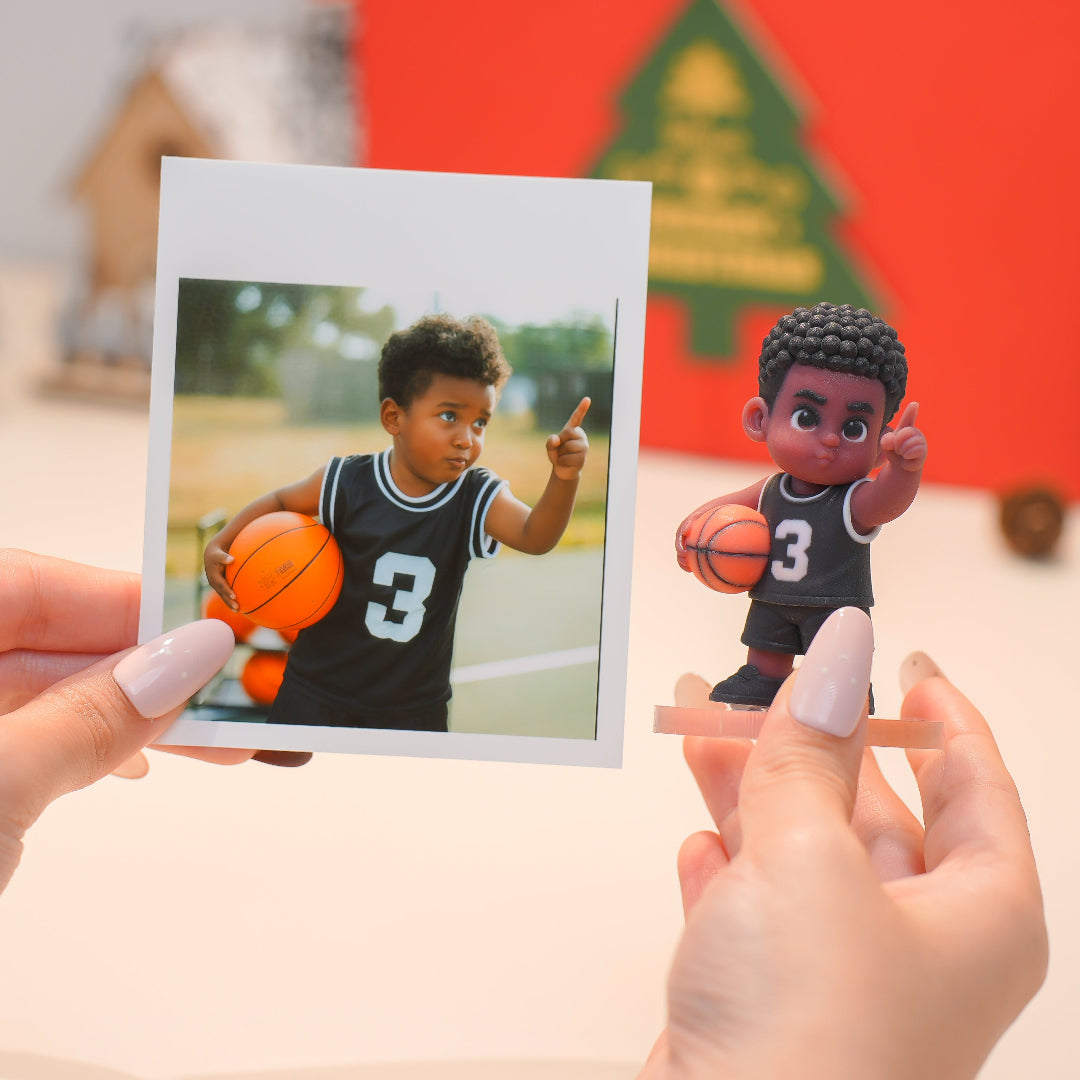DoDoWish Turn Photo into Sports Figurine - Personalized Athlete Gift