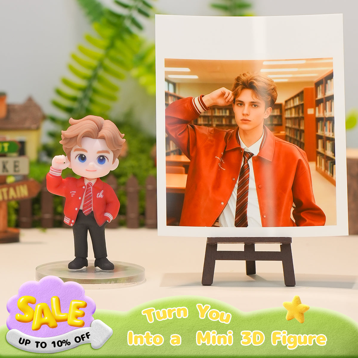 DoDoWish Custom AI 3D Figure Personalized Ultra Detailed Adorable Memorial Present Memorial Gift Idea For Anniversary
