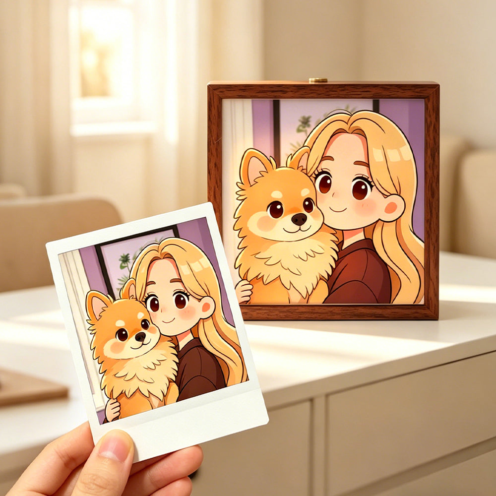 Custom 3D Embossed Relief Photo Frame