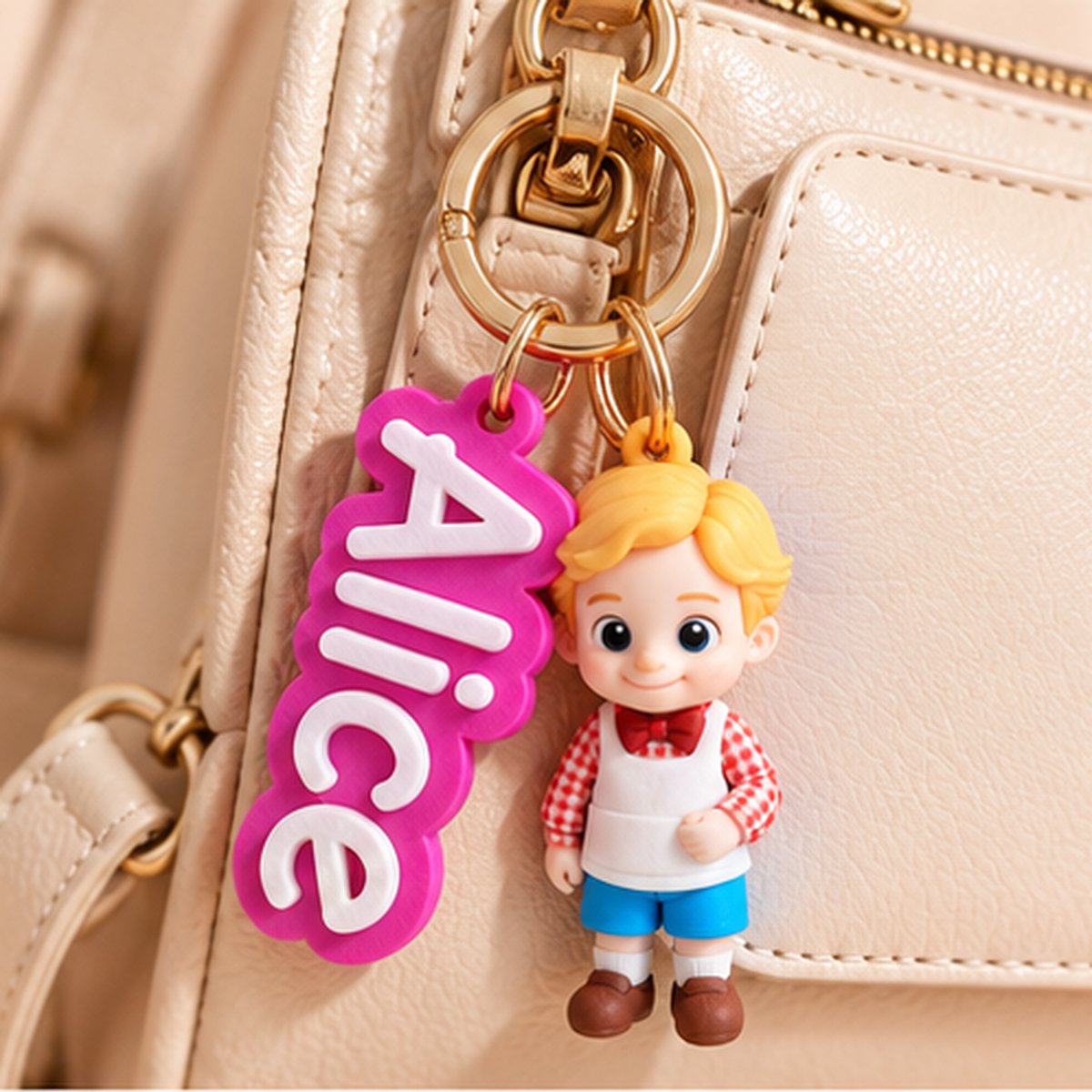 DoDoWish Custom Keychain Nameplate