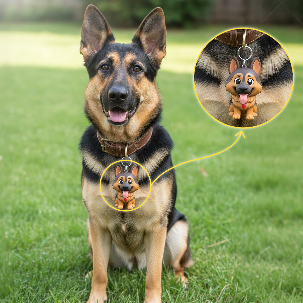 DoDoWish Custom Pet Collar Charms: Turn Your Photos Into 3d Collar Pendants.