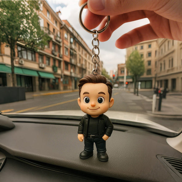 DoDoWish Turn Your Photo into a Custom 3D Keychain Cute Personalized Mini Figure