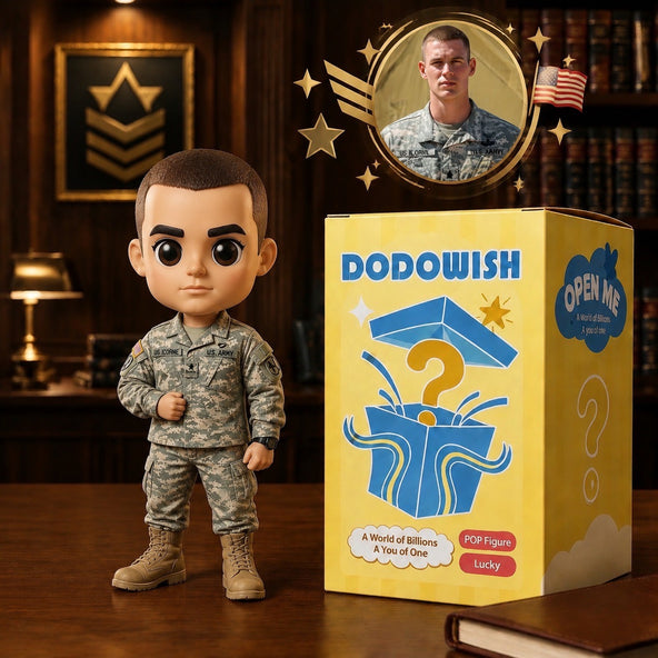 DoDoWish Custom Military Mini Me Figurine