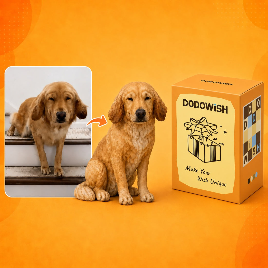 Personalized Pet 3D Figurine from Photo